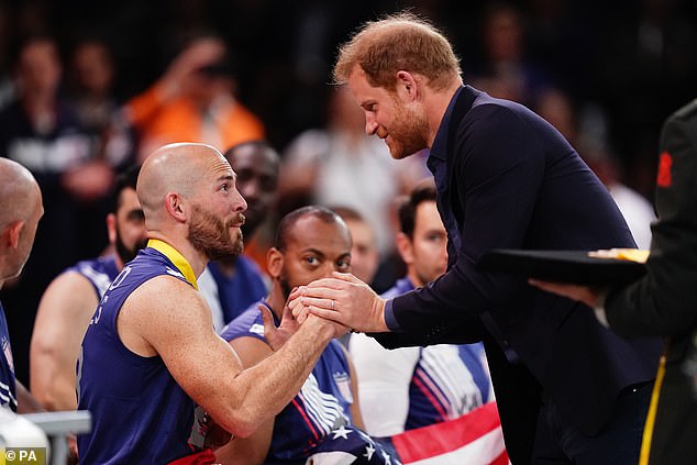 Harry's Heart of Invictus followed veterans as they prepare for the Invictus Games last year in the Netherlands