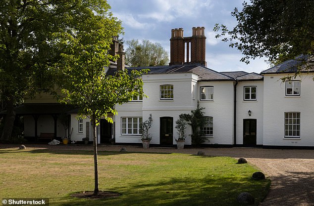 The King has been trying to persuade Andrew to move into Frogmore Cottage (pictured)