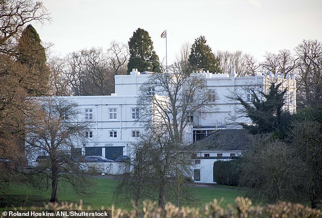 The Duke signed a 75-year lease agreement with the Crown Estate for Royal Lodge in 2003