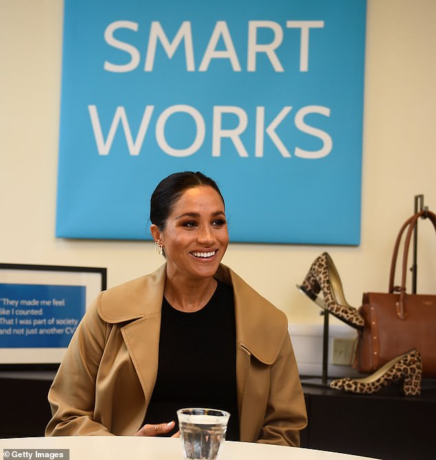 Meghan was appointed as a patron of Smart Works in January 2019, when she and Prince Harry were residing in the UK