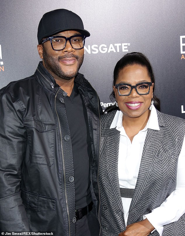 Tyler Perry and Oprah Winfrey 'Tyler Perry's BOO! A Madea Halloween' film premiere, Los Angeles in 2016