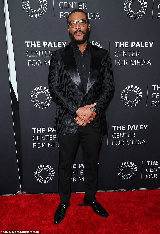 Perry was the recipient of the Paley Honors Award at the soirée