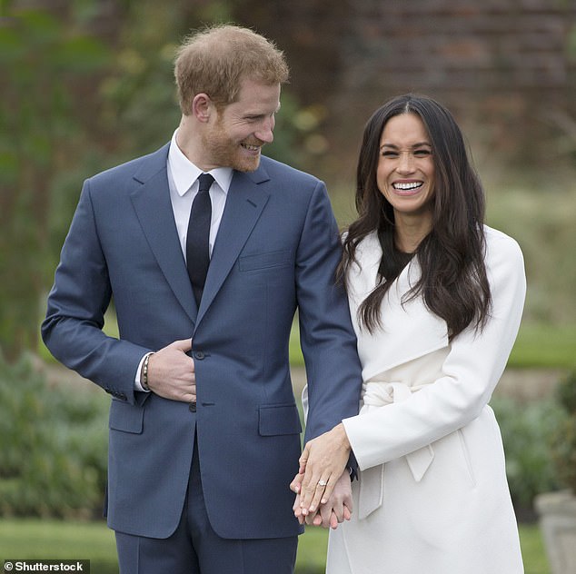 The couple appeared to be enjoying the moment and were seen laughing and joking in front of the cameras