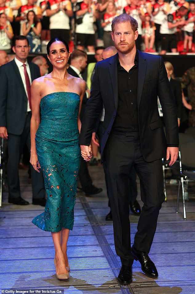 The Duke and Duchess of Sussex have enjoyed being able to present themselves in a good light in Germany during the Invictus Games in Düsseldorf, in September 2023 (pictured)