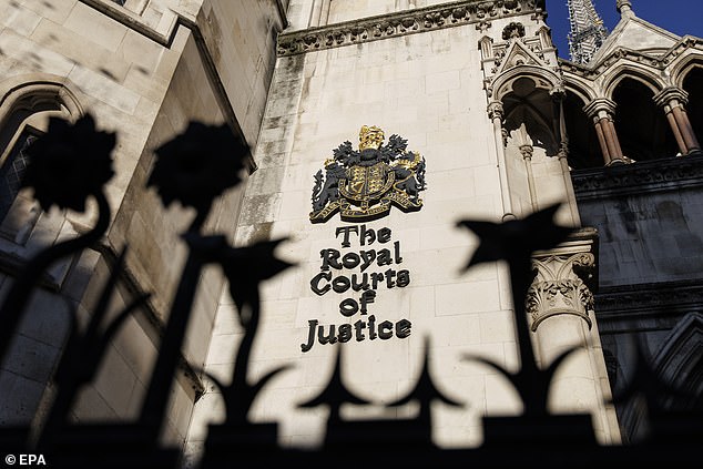 The Royal Courts of Justice, where the latest hearing took place