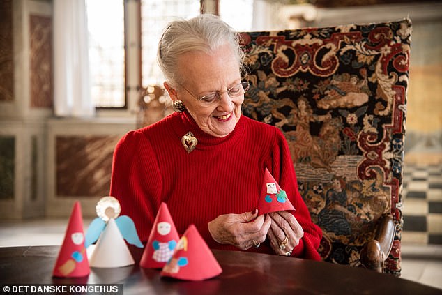 Queen Margrethe handmaking Christmas elves to hide around the palace in 2021