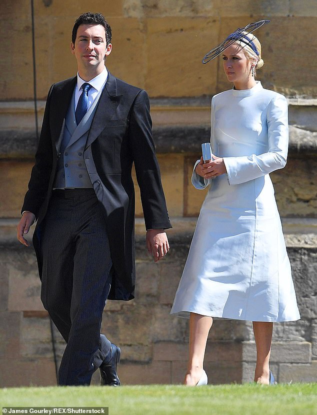 Misha and her now-husband Michael Hess were among the high-profile guests at Harry and Meghan's royal wedding in 2018