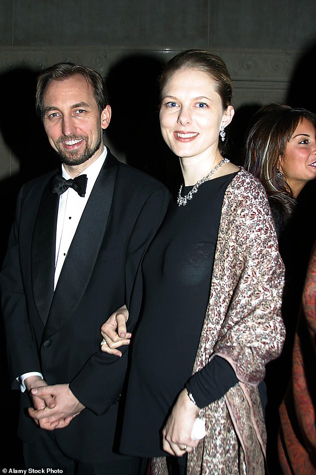 Princess Sarah nee Sarah Butler from Houston, Texas with her husband Prince Zeid at the American Museum of Natural History in New York 2022