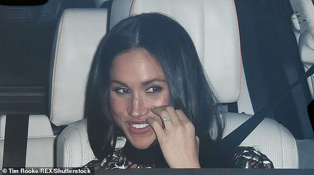 Meghan was also snapped coming to the dinner, and would later have been introduced to Princess Michael