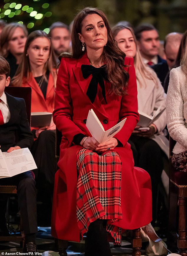 This year's service is particularly poignant as the 42-year-old royal continues her recovery from cancer; Prince William has described 2024 as 'probably the hardest year of my life'