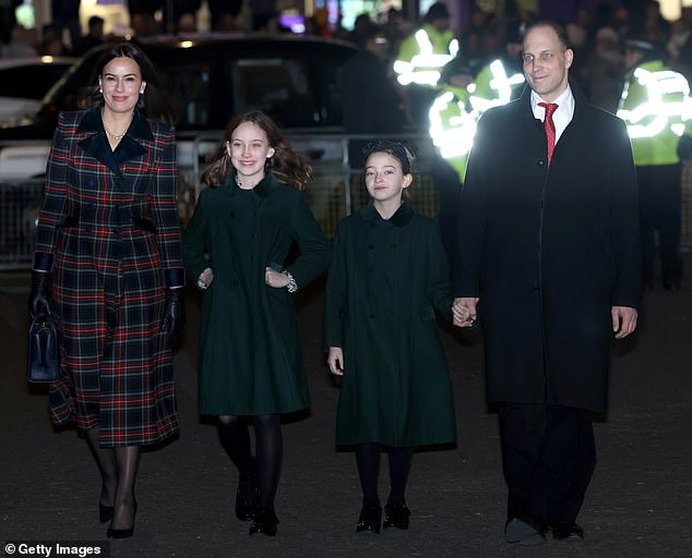 And Sophie Winkleman and Lord Frederick Windsor also showed their support for Kate