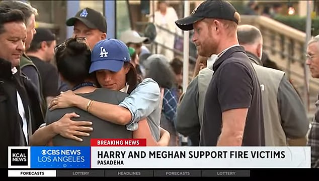 However, in the wake of the tragedies, Markle and Prince Harry have faced backlash from critics