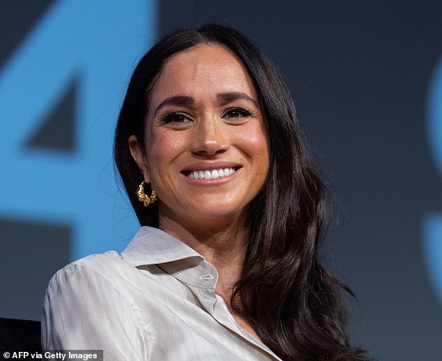 The video that Markle was featured in was a compilation of short clips taken from their donation hub, as they invited students and teens displaced by the fires to shop and work with stylists for free