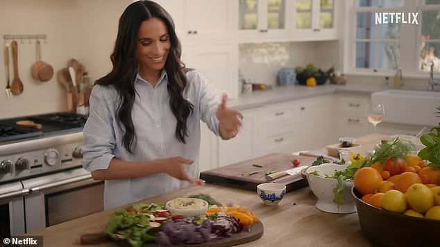 The series, which will show Markle cooking various recipes and taking on hosting projects with her famous friends like Mindy Kaling, was set to debut on January 15, but was delayed until March because of the wildfires currently ravaging California