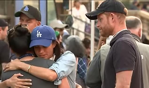 Over the last week, Markle and husband Prince Harry have taken up efforts to help victims of the ongoing California wildfires