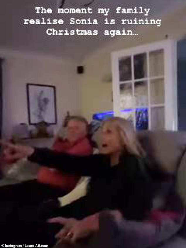 Laura has shared the adorable moment her parents discovered she was returning to the sitcom while watching the highly-anticipated finale on Christmas Day