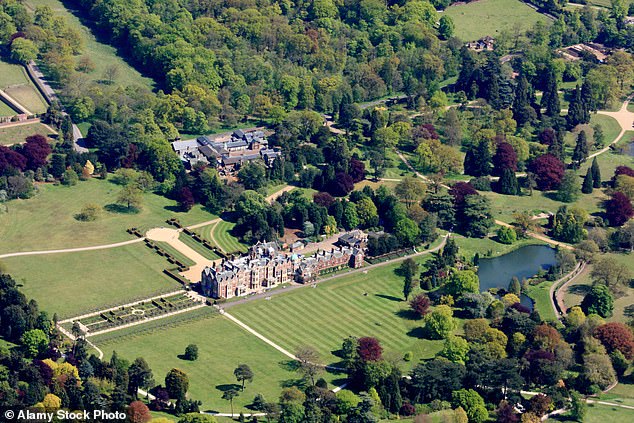 The grand Norfolk estate is privately owned by the family and it is where they gather every year for Christmas