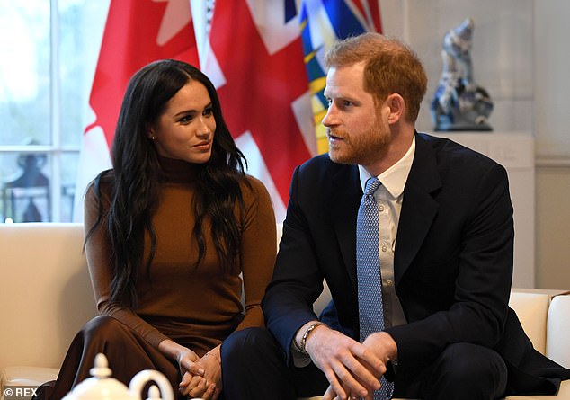 Harry and Meghan visit Canada House in London on January 7, the week before the summit