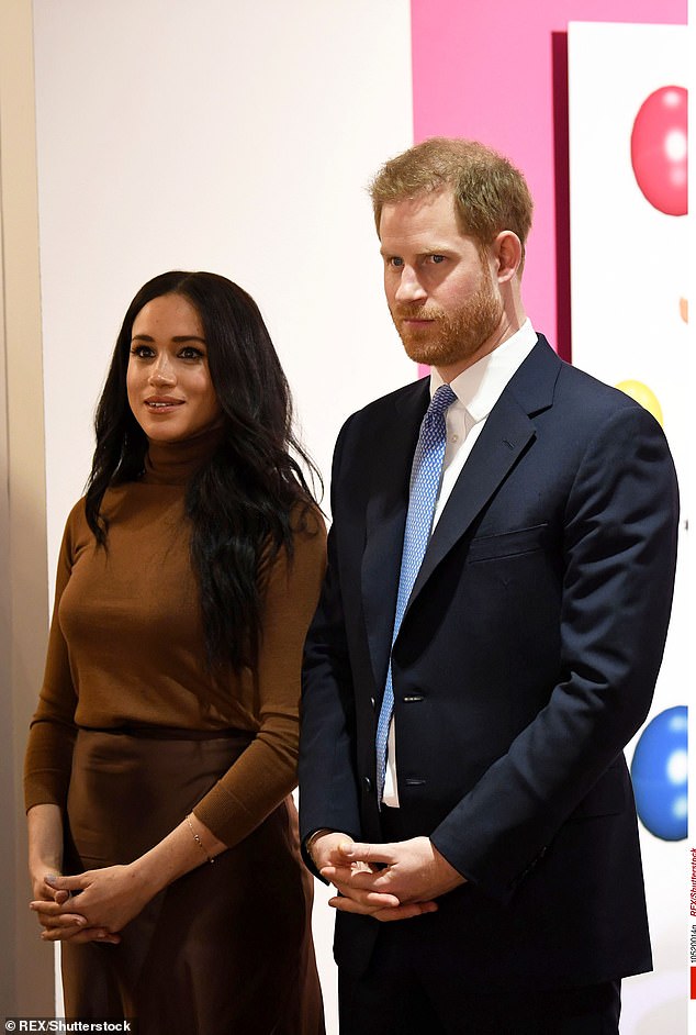 Meghan and Harry pictured the week before the Sandringham Summit