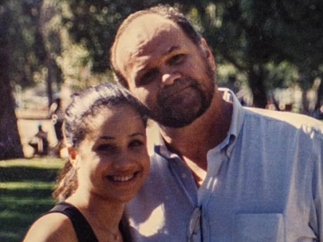 Meghan, pictured with her now-estranged father Thomas Markle, was born and raised in Los Angeles