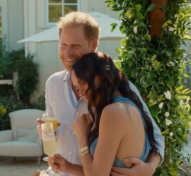 How much easier life would be for Meghan and Harry if they'd opted for a low-key but royal-adjacent life like the Tindalls. Picutred, the couple in With Love, Meghan on Netflix