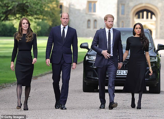 In their Netflix docuseries 'Harry & Meghan,' the duchess revealed she was 'barefoot' and wearing ripped jeans when she first met William and Kate