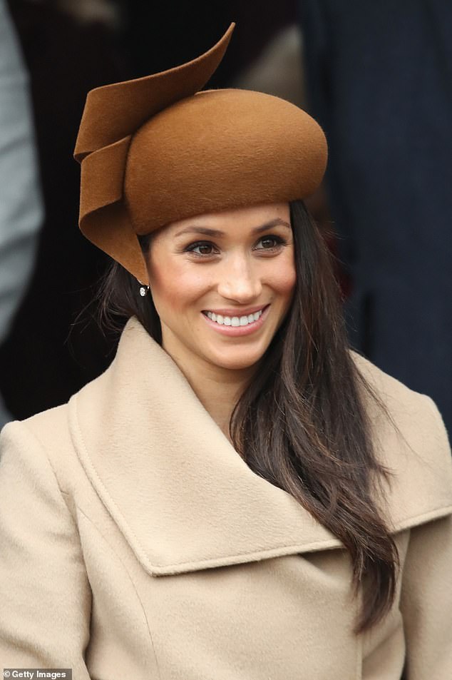 A newly-engaged Meghan spent her first Christmas at Sandringham in 2017. The decision to invite Meghan five months before her wedding to Harry was seen as a highly personal gesture from Queen Elizabeth II