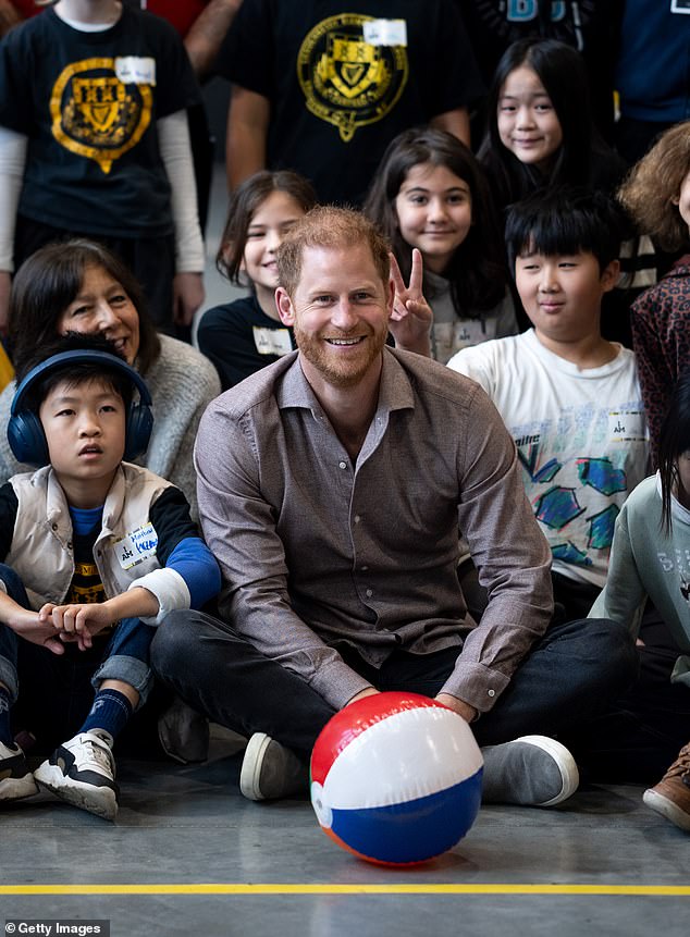 Harry, who served two tours of Afghanistan as a soldier, founded the Invictus Games in 2014, an international sporting event for wounded servicemen and women