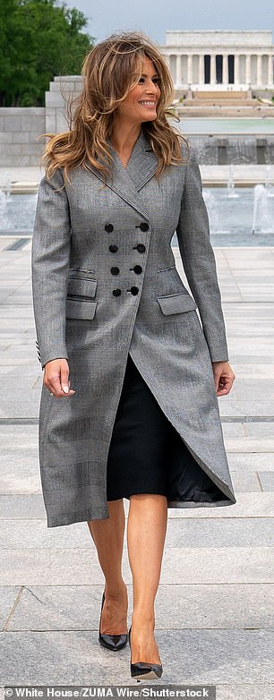 Melania Trump's Altuzarra coat echoed a similar style worn by Meghan Markle two years earlier