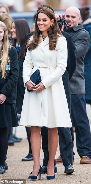 Catherine, the former Duchess of Cambridge visited the new home of Ben Ainslie Racing in  February 2015