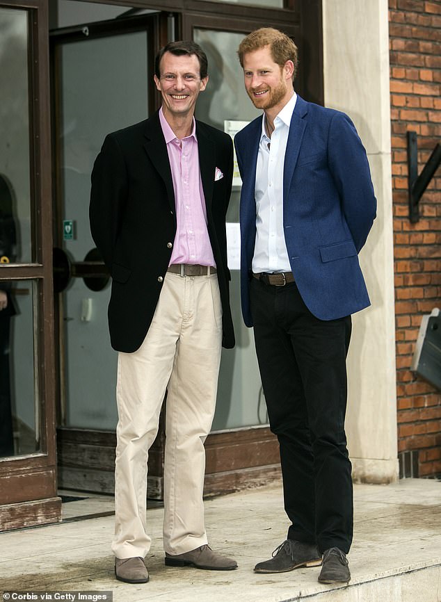 Harry and Joachim have met for Invictus-related matters in previous years. Pictured together in 2017