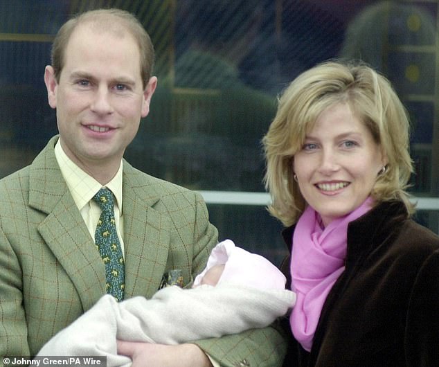 Sophie is devoted to and fiercely protective of her children, having endured serious medical complications during the birth of Louise due to an ectopic pregnancy which almost killed her in 2003 (pictured)