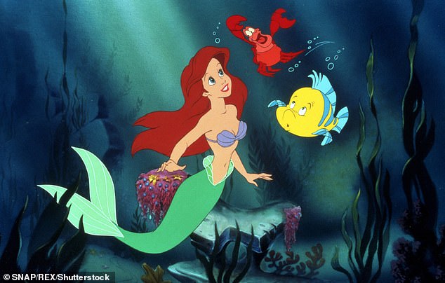 Meghan compared herself to the Disney character of Ariel in The Little Mermaid (above)