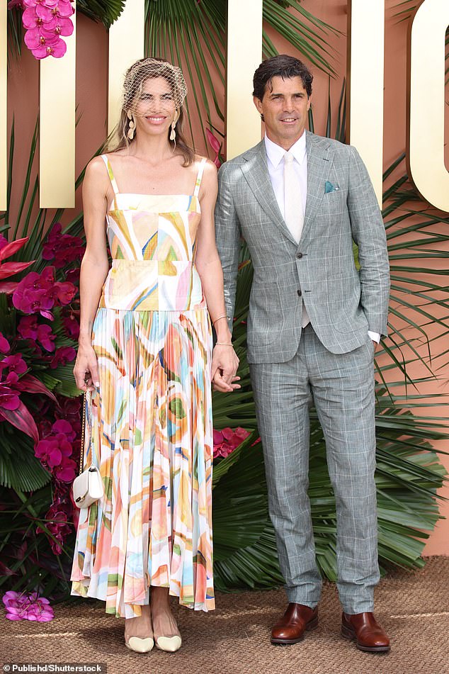 Nacho Figueras made quite the impression as he attended the Magic Millions Race Day on Australia's Gold Coast on Saturday. The Argentine polo player had his stunning wife, Delfina Blaquier, on his arm. Both pictured