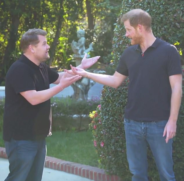 As a result of the furore, a bromance was formed between the ever impressive networker James Corden and Prince Harry