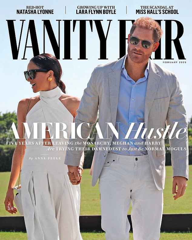 Vanity Fair (pictured) has published an article about the the five years since Mexgit have panned out for the Sussexes