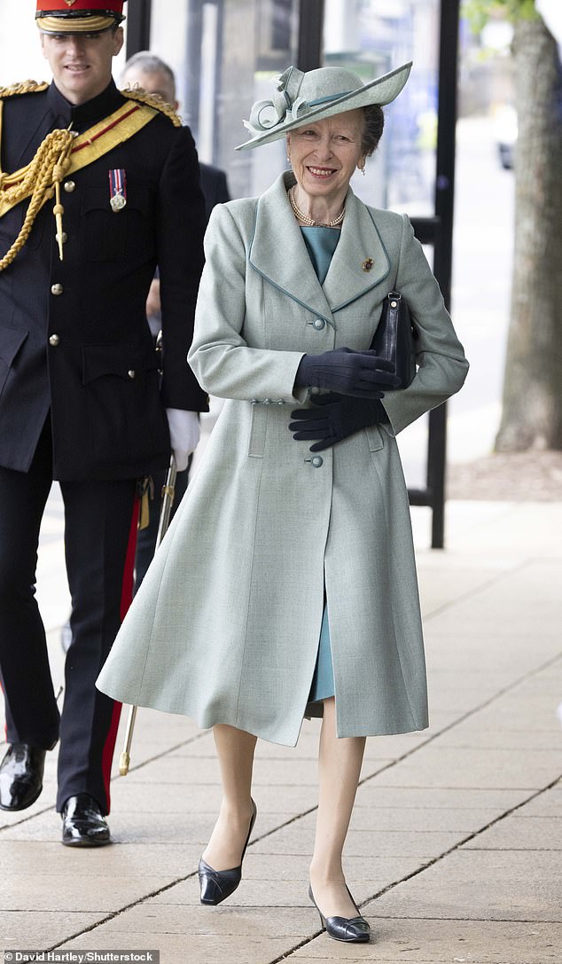 Princess Anne is one of the shorter royals at 5ft 6" in height