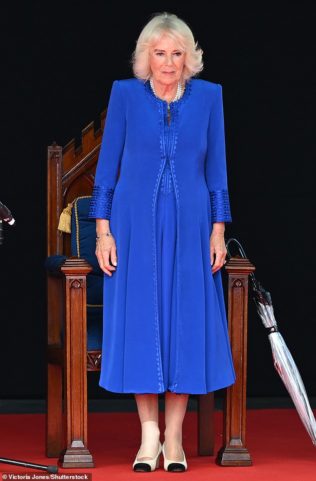 Queen Camilla is slightly shorter than her husband at 5ft 8"