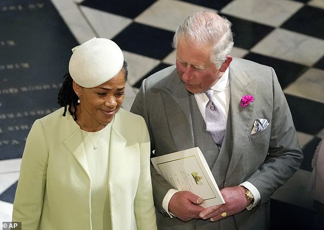 Prince Harry's father was incredibly kind and attentive towards the only member of Meghan's family to attend the royal wedding and made sure she was never on her own