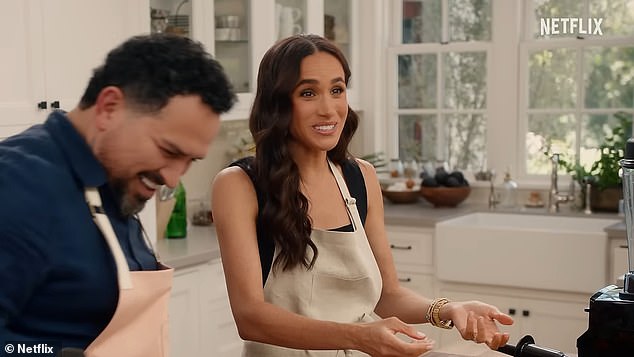 Meghan's new series invites friends into her kitchen where she prepares food for friends and family