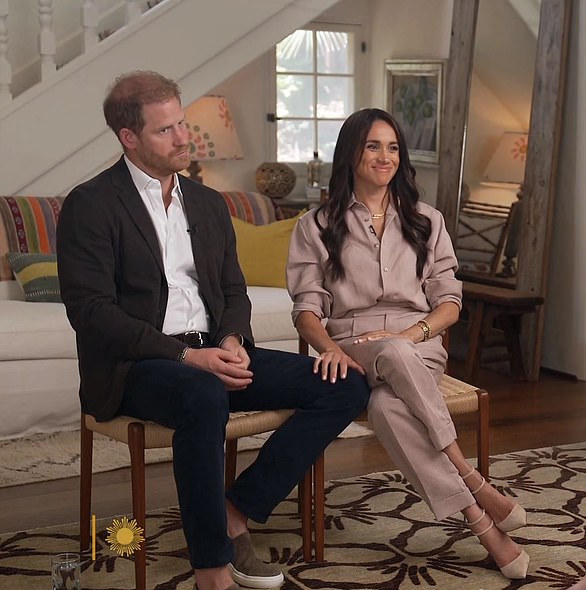 In August, Harry and Meghan released a new CBS interview about cyber abuse, with the Duke saying parents have to be 'first responders'