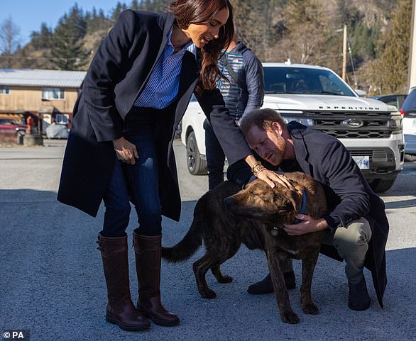 The Duke and Duchess of Sussex at the Mount Currie Community Centre, as they attend the Invictus Games Vancouver Whistlers 2025's One Year to Go event