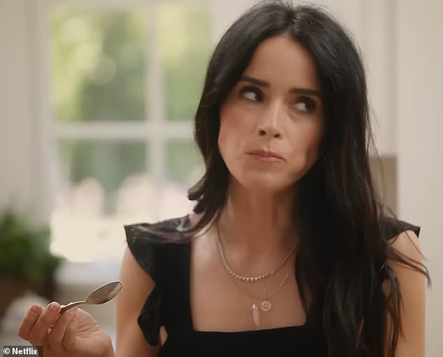 Meghan's long-time friend and Suits co-star Abigail Spencer makes an appearance in the series where she eats one of the Duchess's recipes