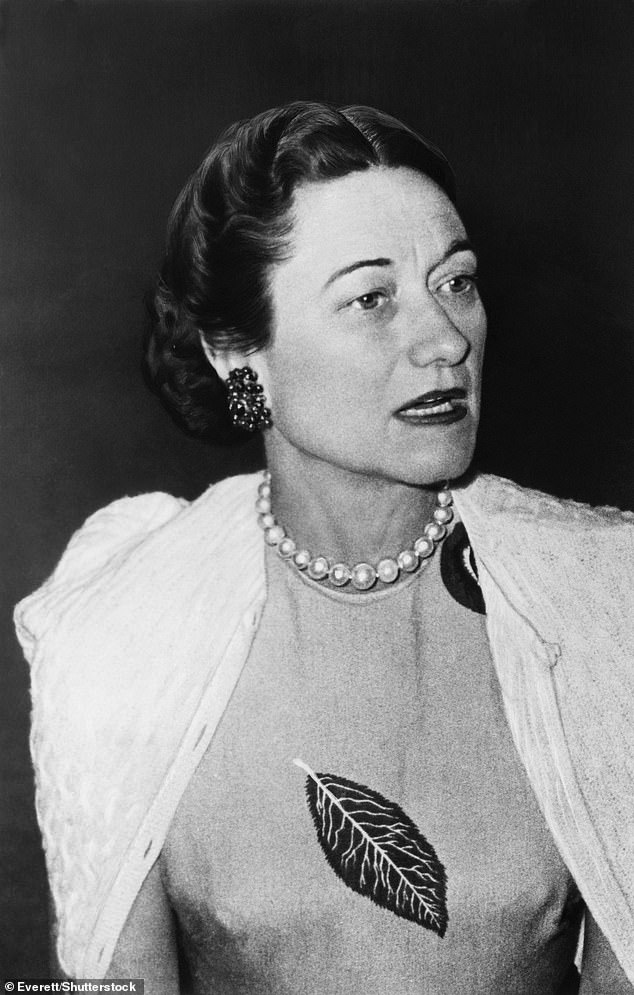 American divorcee Wallis Simpson, who married Edward VIII