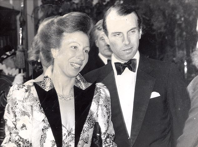 Princess Anne and Captain Mark Phillips divorced in 1992. They are pictured in 1986