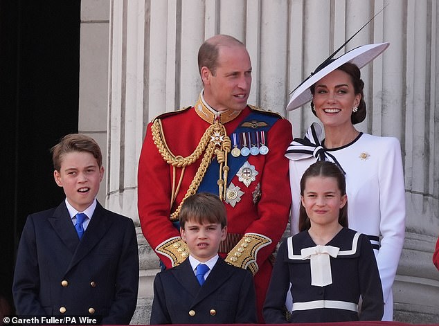 Due to the disease, the Princess has mostly kept out of the limelight but made a glorious return to public life with her family at the Trooping the Colour ceremony in June