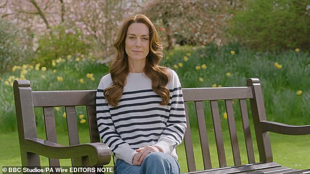 It was not until March 22 that Kate revealed in a deeply personal video recording that post­operative tests had found cancer present and that she had begun preventative chemotherapy