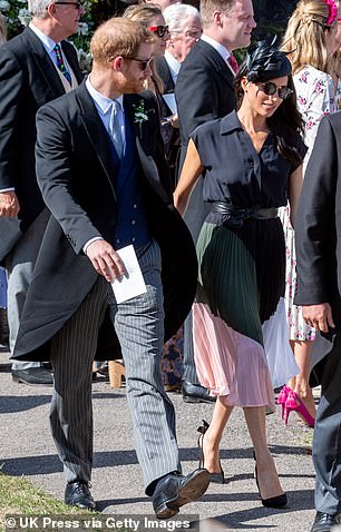 Prince Harry served as best man at his friend Charlie van Straubenzee's 2018 wedding with a noticeable fashion flaw...