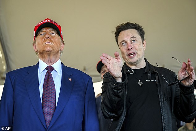 Donald Trump will fall from popularity while Elon Musk will prove he is adaptable, she said