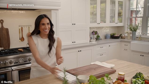 The former actress invites guests into her kitchen where she learns and shares tips on how to 'elevate' simple dishes